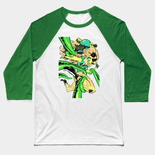 Alien girl Baseball T-Shirt